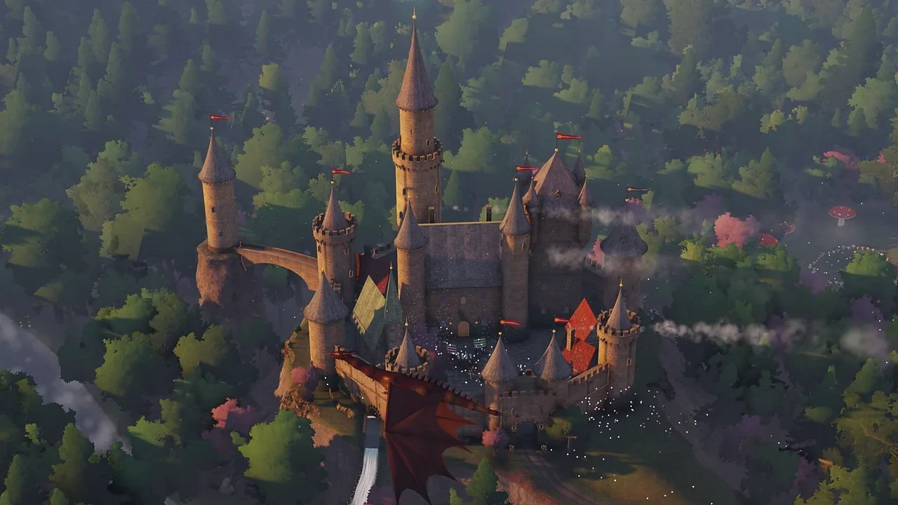 Thumbnail of the film Dragon Over the Enchanted Castle