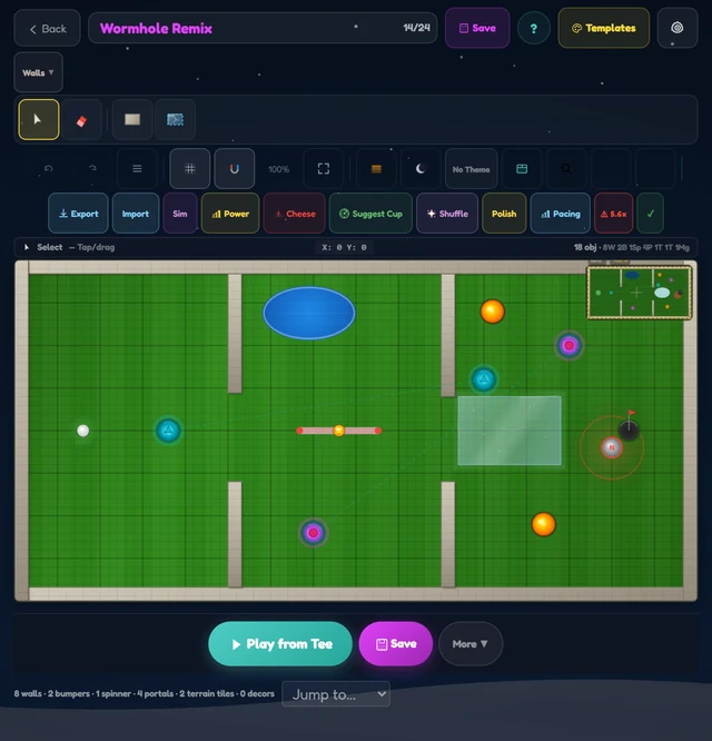 The level editor